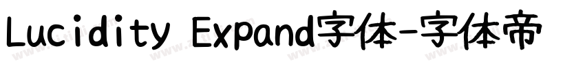 Lucidity Expand字体字体转换